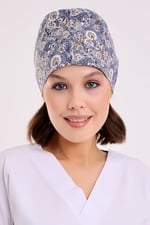 Desenli Doktor Hemşire Aşçı Cerrahi Hastane Bonesi Bandana M480 Tek Beden