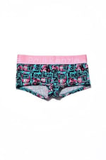 Desenli Kadın Boyshort Külot – Unique Effect – Love Bunny