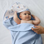 DEUX LAPINS% 100 Pamuk Müslin Kurulanma Örtüsü - Bebe Lapin TOWEL818