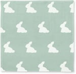 DEUX LAPINS%100 Pamuk Müslin Bebek Omuz Bezi 5li - Mono Lapin Matcha Green OMZBEZ-05L-000MHG
