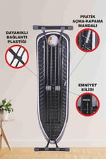 Devecioğlu Harbinger Mm151 Ultraboard Ütü Masası - Seçenekler: Mm151 Ultraboard, Mm156 Goldboard