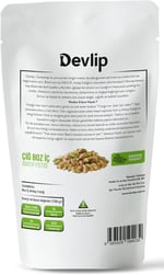 Devlip Erken Hasat (Boz) Çiğ İç Antep Fıstığı, 500 GR, Kilitli (Aç-Kapa) Ambalaj, Vegan