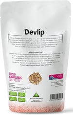 Devlip Pembe Himalaya Tuzlu Kavrulmuş Siirt Fıstığı, 1 KG, Kilitli (Aç-Kapa) Ambalaj, Vegan,%100 Çıtlak