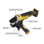 Dewalt Açılı taşlama makinesi, DCG405N, 18 V, XR, fırçasız, 125 mm (sadece gövde)