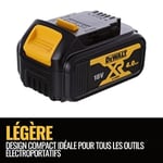 Dewalt DCB182-XJ AKÜ-ŞARJ ALETI, SARI-SIYAH