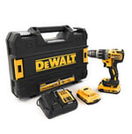 Dewalt DCD796D2/QW Çift Akülü Kömürsüz Profesyonel Darbeli Matkap,18Volt/2.0Ah Li/Ion