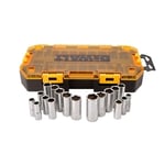 DEWALT Derin lokma anahtar seti, 20 parça, 3/8 inç tahrik metrik/SAE (DWMT73812)