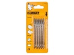 Dewalt DT2164 DEKUPAJ TESTERE, METALIK, 5 ADET - Seçenekler: HCS Wood Jigsaw Blades Pack of 5 T101B...