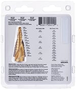 DEWALT DWA1790IR 3-Piece IMPACT READY Step Drill Bit Set - Seçenekler: 3 parçalı set, 1/8