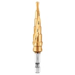 DEWALT DWA1790IR 3-Piece IMPACT READY Step Drill Bit Set - Seçenekler: 3 parçalı set, 1/8