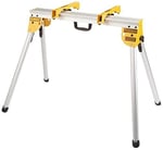 DEWALT Gönye Testere Standı, 0,5 kg Kapasite, Hafif ve Taşınabilir, Kolay Kurulum için Bacak Kilitleri, Montaj Braketleri Dahil (DWX725B)