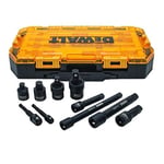 DEWALT Impact Driver Socket Adapter Set, 10-Piece 3/8