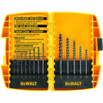 DEWALT Pilot Noktalı Siyah Oksit Matkap Ucu Seti, 13 Parça (DW1163)