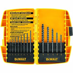 DEWALT Pilot Noktalı Siyah Oksit Matkap Ucu Seti, 13 Parça (DW1163)