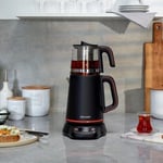 Dexart DX-1321-BL PerfectTea Dijital Çay Makinesi, Siyah