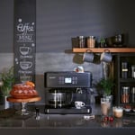 Dexart DX-1341 Home Barista 3-in-1 Filtre Kahve ve Espresso Makinesi, Siyah