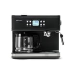 Dexart DX-1341 Home Barista 3-in-1 Filtre Kahve ve Espresso Makinesi, Siyah