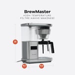 Dexart MD-5201T BrewMaster High Temperature Filtre Kahve Makinesi, Gri