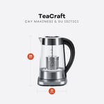Dexart WK-0816G TeaCraft Çay Makinesi ve Su Isıtıcı, Metalik