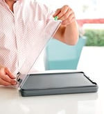 Dexas Clearview Clipcase Dry Erase Sıkıştırma Tahtası, 34 x 24 cm, Yeşil