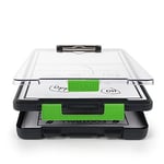 Dexas Clearview Clipcase Dry Erase Sıkıştırma Tahtası, 34 x 24 cm, Yeşil