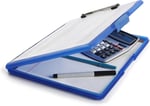 Dexas Slimcase 2 yan açıklıklı pano, kraliyet mavisi 3517-J2728