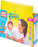 Diğer Dede - Art Craft Eğlenceli Kalıplar 19 Parça (Fentoys 3299)