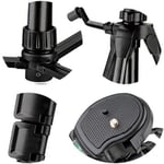 Digipod Tr-682An, Foto/Video Tripod, Alüminyum Gövde, Siyah