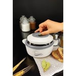 Digithome Paslanmaz Çelik Hazneli Yemek Termosu 500 Ml Beyaz - CKR3148