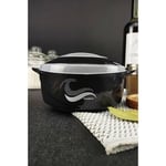 Digithome Paslanmaz Çelik Hazneli Yemek Termosu 500 Ml Siyah - CKR3148