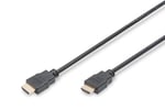 Digitus AK-330114-020-S 2 Metre HDMI Kablo Altın - Seçenekler: 4K/30Hz - UHD - Tip A uzatma...