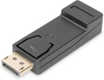 Digitus Assmann Ak-340406-001-W Displayport Adaptör Kablosu, Mini Dp - Dvi M/F, 0.15M, Dp 1.1A Uyumlu, Ce, Byz - Seçenekler: Full HD - mDP'den DVI'ya, Ultra HD - DP'den HDMI'ya...