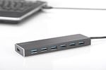 Digitus DA-70241 Usb 3.0 7 Port Usb Çoklayıcı Mat Siyah - Seçenekler: USB 2.0 - 4 Ports, USB 2.0 - 10 Ports, USB 3.0 - 7 Ports...