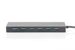 Digitus DA-70241 Usb 3.0 7 Port Usb Çoklayıcı Mat Siyah - Seçenekler: USB 2.0 - 4 Ports, USB 2.0 - 10 Ports, USB 3.0 - 7 Ports...