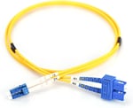 Digitus LWL Patchkabel LC/SC 09/125ÂΜM Singelmode çift yönlü Halojensiz, ölçüm Sarı 2 m - Seçenekler: OS2 - LC/SC, OS2 - SC/SC, LC/LC, 2m, 3m, 1m
