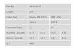 Digitus LWL Patchkabel LC/SC 09/125ÂΜM Singelmode çift yönlü Halojensiz, ölçüm Sarı 2 m - Seçenekler: OS2 - LC/SC, OS2 - SC/SC, LC/LC, 2m, 3m, 1m