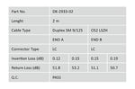 DIGITUS LWL Yama Kablosu OS2-2 m LC Fiberglas Kablo üzerinde SC - LSZH - Duplex Singlemode 09/125µ - 10 GBit/s - Sarı - Seçenekler: OS2 - LC/LC, OM4 - LC/LC