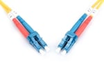 DIGITUS LWL Yama Kablosu OS2-2 m LC Fiberglas Kablo üzerinde SC - LSZH - Duplex Singlemode 09/125µ - 10 GBit/s - Sarı - Seçenekler: OS2 - LC/LC, OM4 - LC/LC