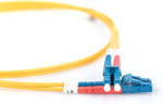 DIGITUS LWL Yama Kablosu OS2-2 m LC Fiberglas Kablo üzerinde SC - LSZH - Duplex Singlemode 09/125µ - 10 GBit/s - Sarı - Seçenekler: OS2 - LC/LC, OM4 - LC/LC