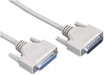 DIGITUS Serielles Anschluss-Kabel - D-Sub 9 zu D-Sub 9 - Buchse zu Buchse - 2.0m - RS-232 - RS-485 - Beige - Seçenekler: D-Sub 9 (Buchse / Buchse) - 2,0 m...