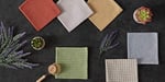 DII Everyday Kitchen Collection Karışık Bulaşık Bezi Seti, 12x12, Taş Yıkama Mavisi, 5 Adet