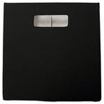 DII Katlanabilir Polyester Saklama Küpü, Katı, Hafif ve Dayanıklı, Küçük Kare, 28x28x28 cm, Siyah - Seçenekler: Small Square, 11x11x11