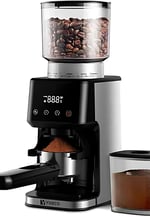 Dijital Espresso Ve Kahve Öğütücü – Ayarlanabilir Dozaj Ve Öğütme Seçenekleri