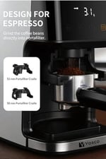 Dijital Espresso Ve Kahve Öğütücü – Ayarlanabilir Dozaj Ve Öğütme Seçenekleri