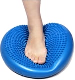 Dikenli Havalı Denge Minderi, Tırtıklı Denge Pedi 35 cm(POMPA DAHİL)