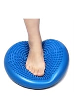Dikenli Havalı Denge Minderi, Tırtıklı Denge Pedi 35 cm(POMPA DAHİL)