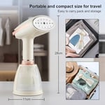 Dikey Buharlı Ütü, 1500W Güçlü Motorlu Hızlı Isınmalı 280 ml Geniş Su Hazneli 95 cm Kablolu Kırışıklık Giderici Tüm Kumaşlara Uygun Taşınabilir Ergonomik Ev Seyahat Kullanımı İçin Pratik Buharlı Ütü