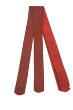 Dikmeli Spor Sap/Çanta Sapı/Deri Dikmeli Sap 70 Cm, kırmızı