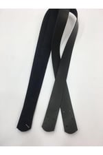 Dikmeli Spor Sap/Çanta Sapı/Deri Dikmeli Sap 70 Cm, siyah