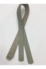 Dikmeli Spor Sap/Çanta Sapı/Deri Dikmeli Sap 70 Cm, gri